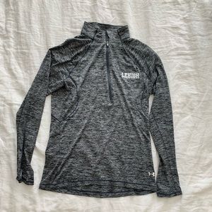 Lehigh Univ UA Quarter zip sz women’s Med